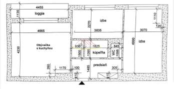 Predaj  3i  bytu s loggiou na Jahodovej ulici